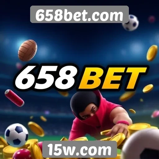 Variedade de jogos disponíveis em 658bet.com